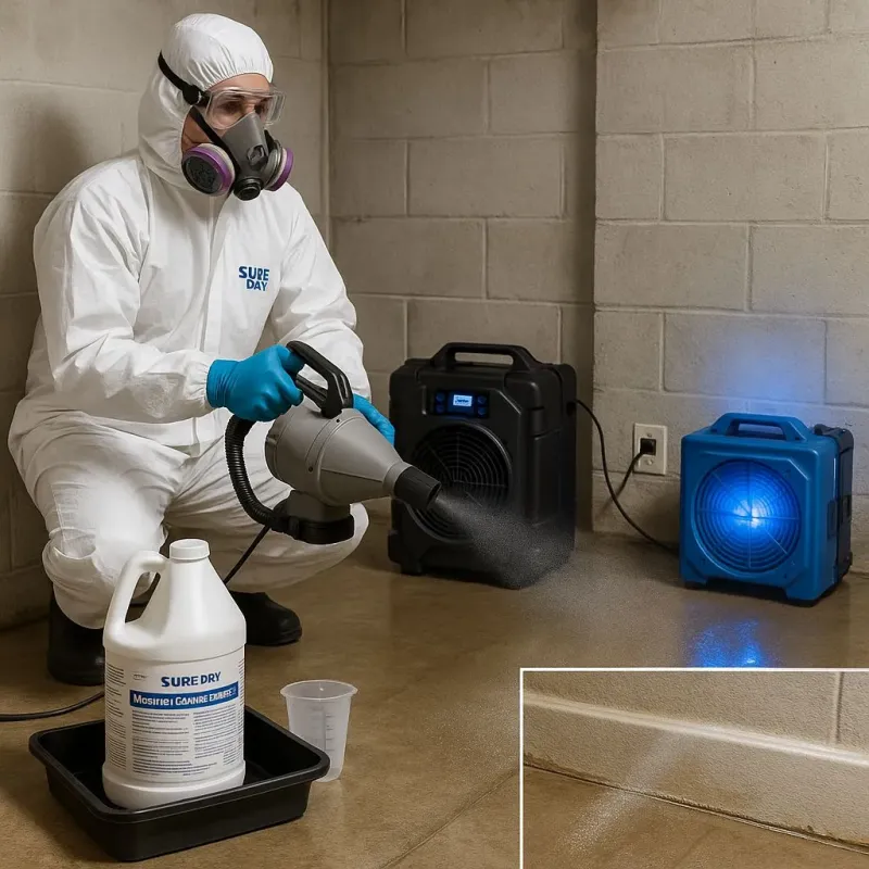 Sanitization and Odor Removal process in Huntsville, AR