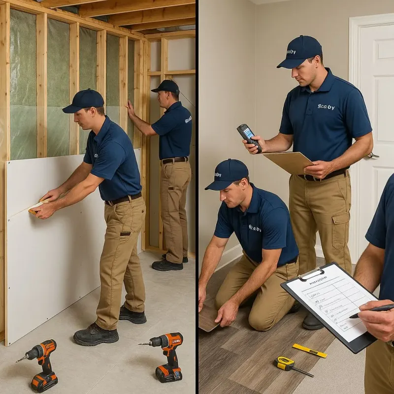 Repairs and Reconstruction process in Huntsville, AR