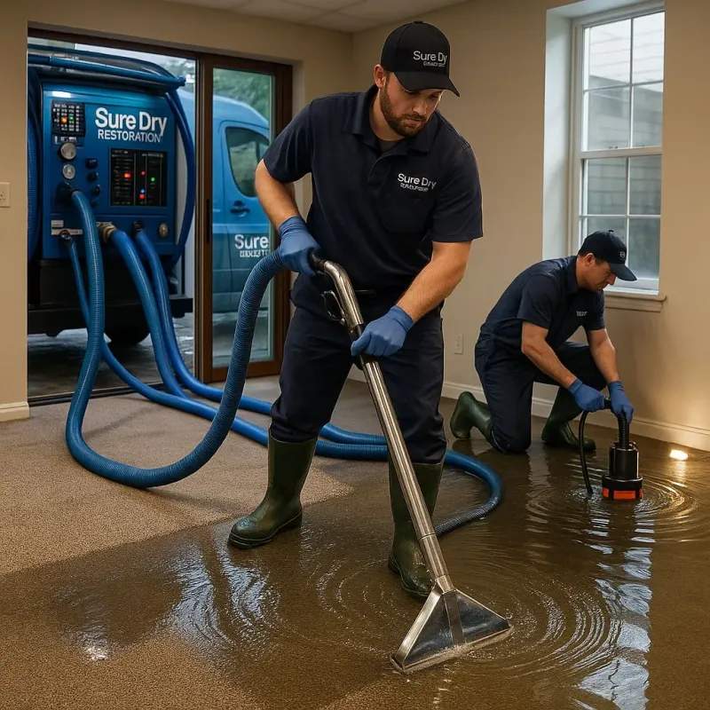 Water Extraction and Removal process in Huntsville, AR